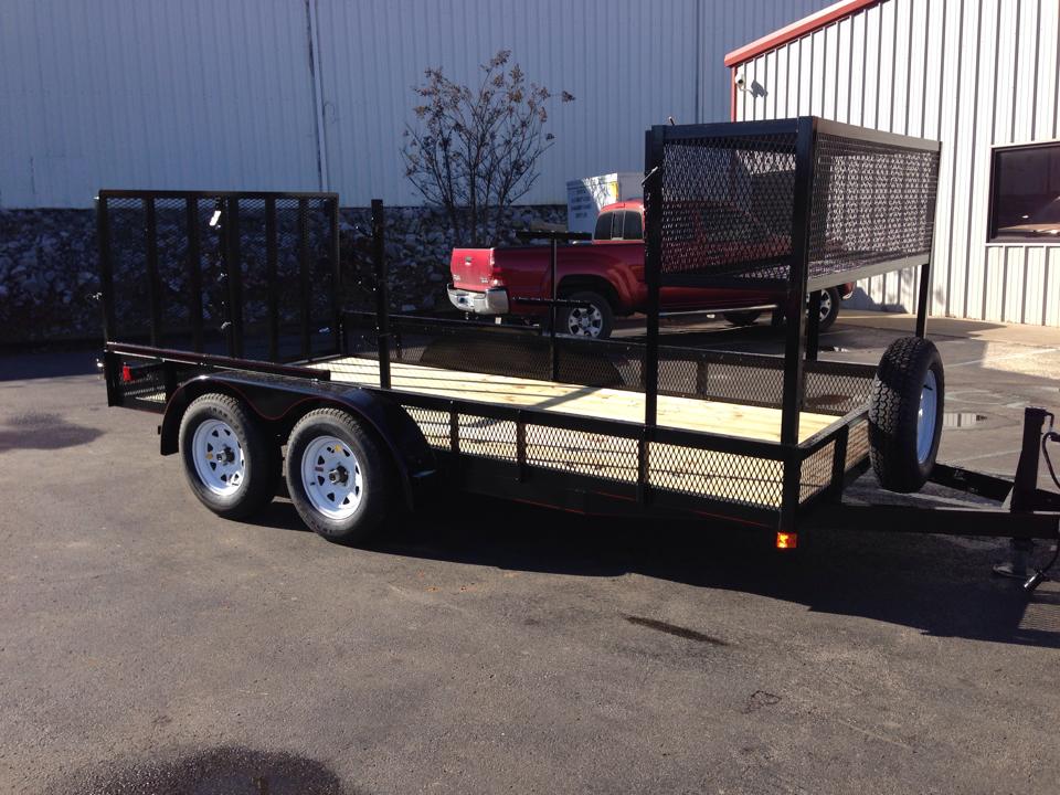 tandem axle utility trailers